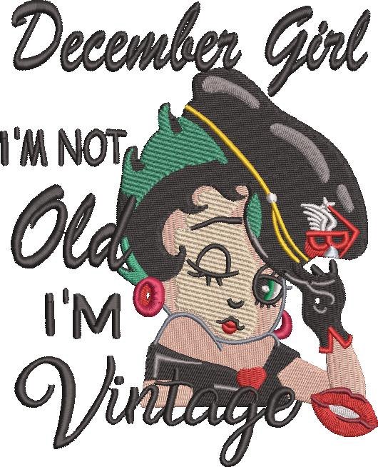 Vintage December Girl Vintage December Girl