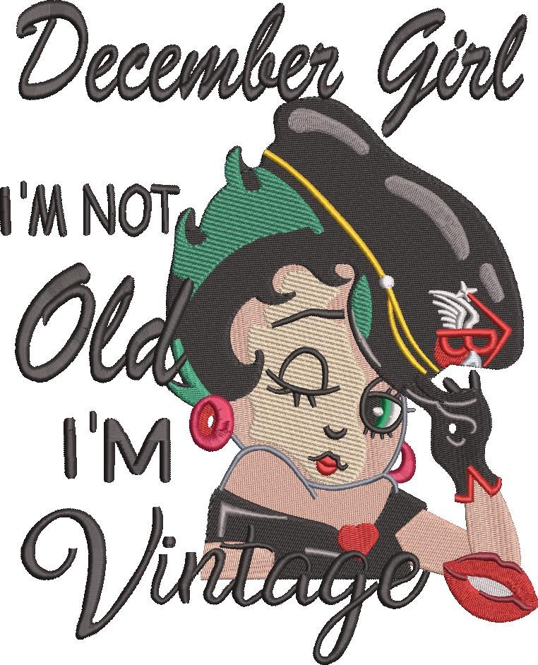 Vintage December Girl Vintage December Girl