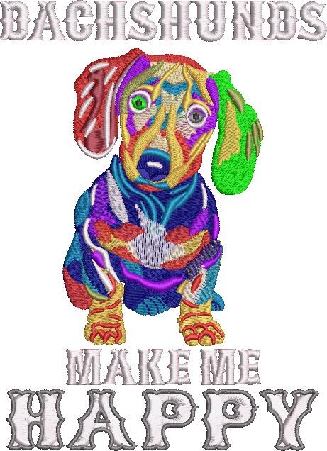 Dachshunds Make Me Happy Dachshunds Make Me Happy
