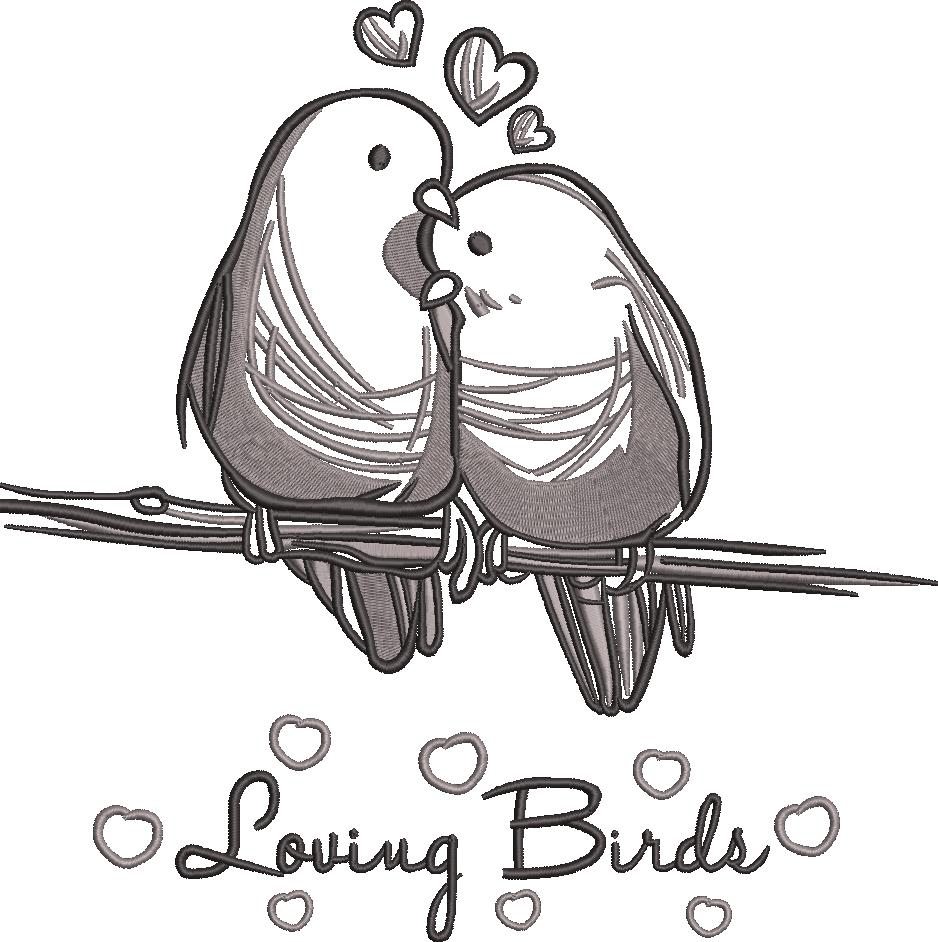 Loving Birds Loving Birds