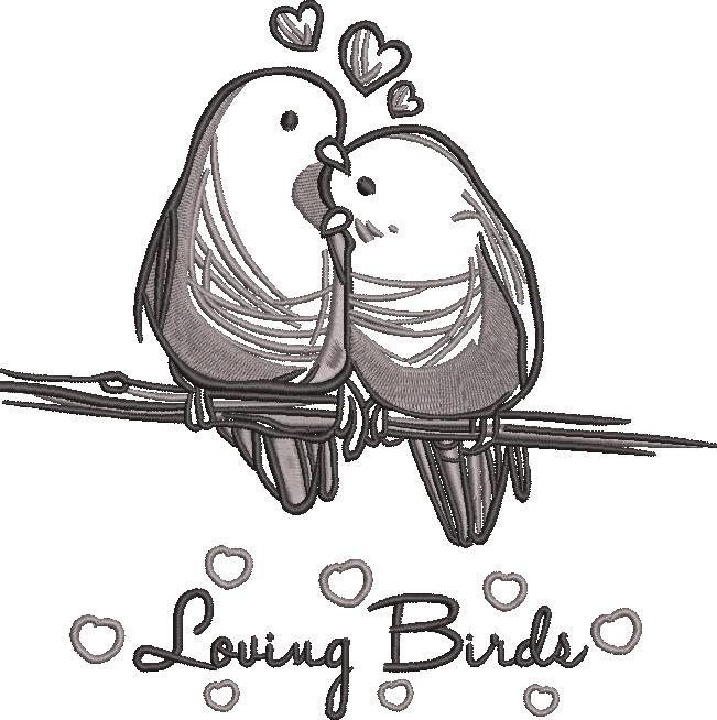 Loving Birds Loving Birds