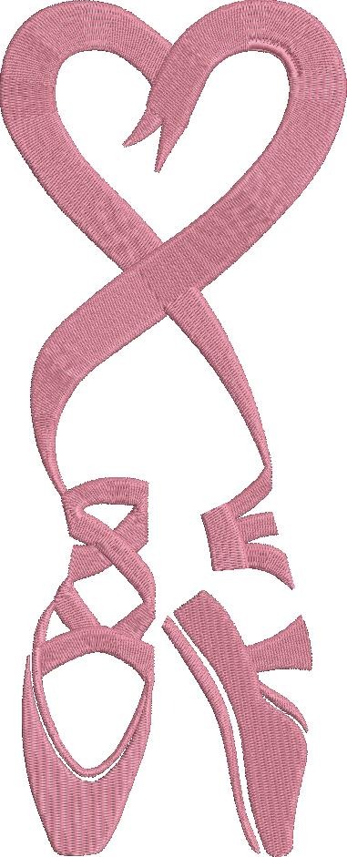 Ballerina Shoes With Heart