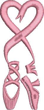 Ballerina Shoes With Heart