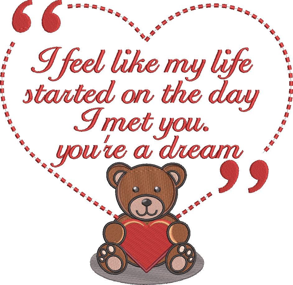 You're A Dream Bear Quote You're A Dream Bear Quote