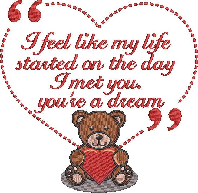 You're A Dream Bear Quote You're A Dream Bear Quote