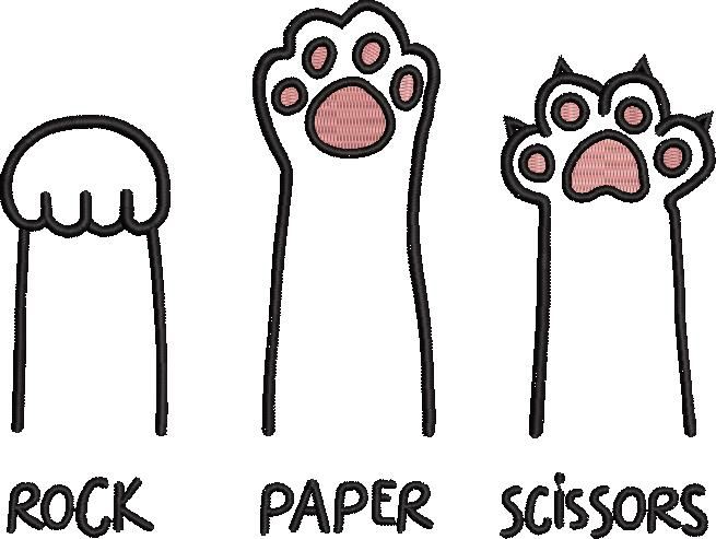 Rock Paper Scissors Paws Rock Paper Scissors Paws