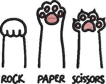 Rock Paper Scissors Paws Rock Paper Scissors Paws