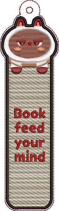 Sheep In The Hoop Bookmark - ITH 