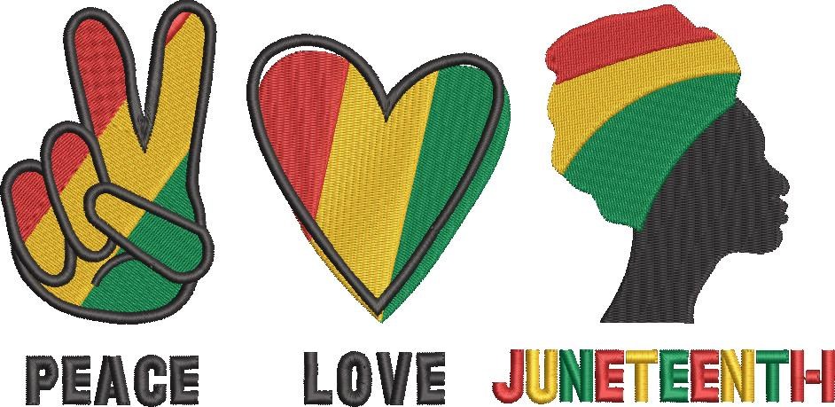 Peace Love Juneteenth Peace Love Juneteenth