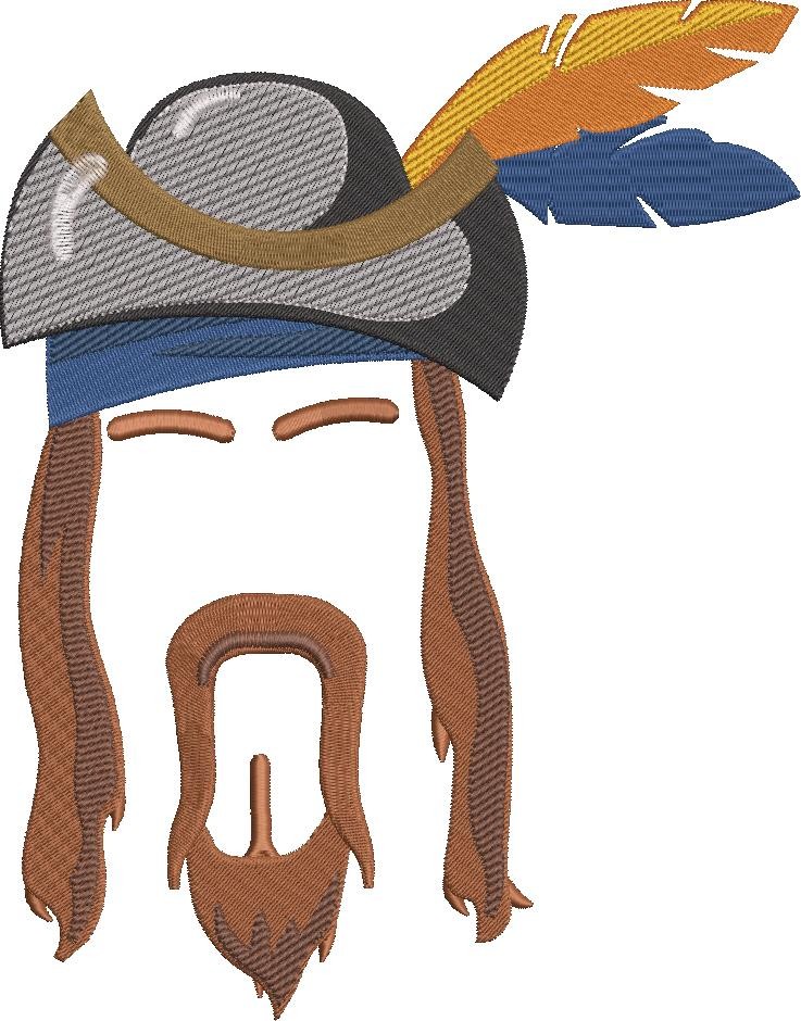 Moustache And Beard Pirate Moustache And Beard Pirate