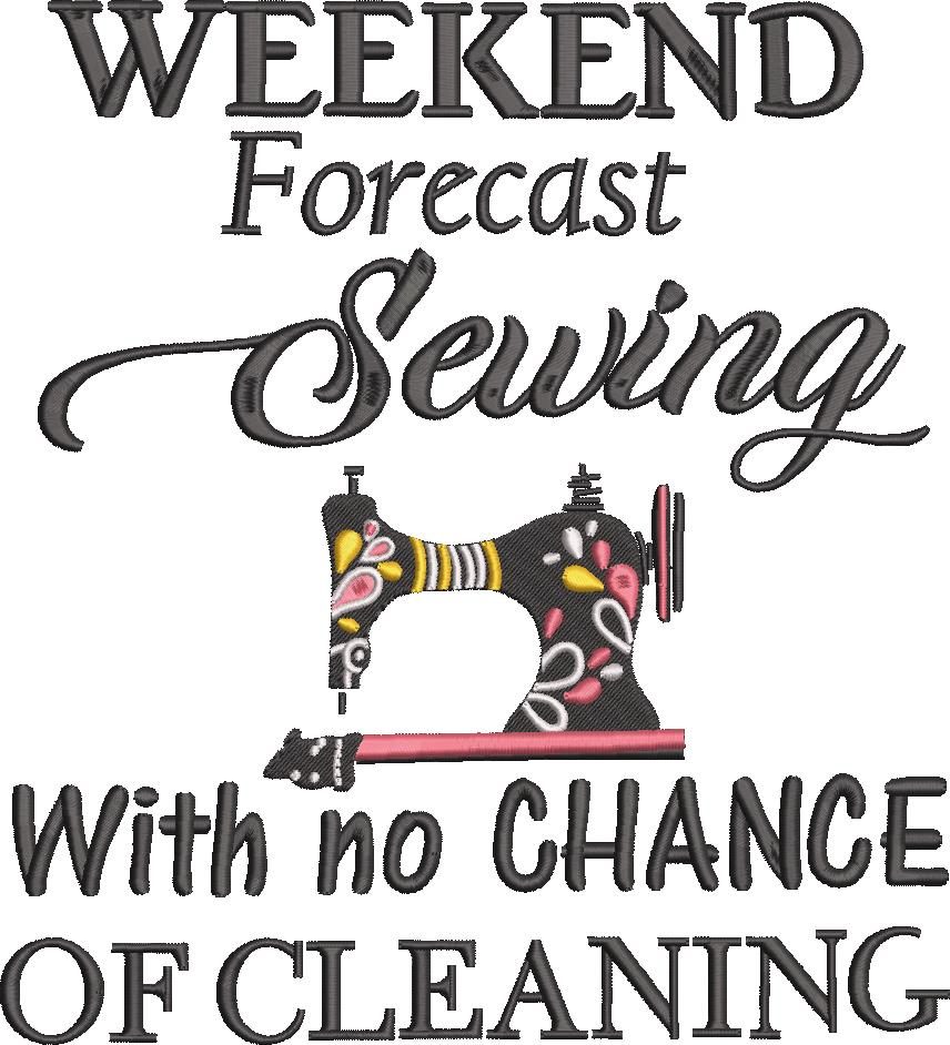 Weekend Forecast Sewing Machine Quote Weekend Forecast Sewing Machine Quote