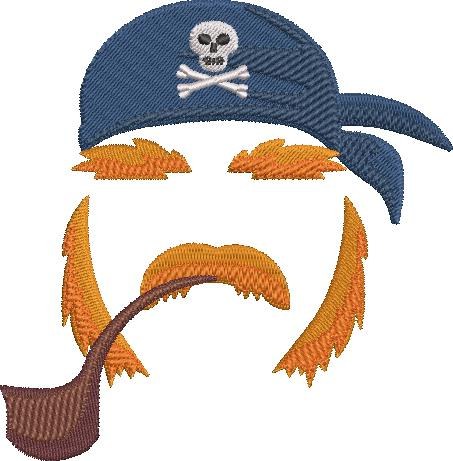 Pirate With Smoking Pipe Pirate With Smoking Pipe
