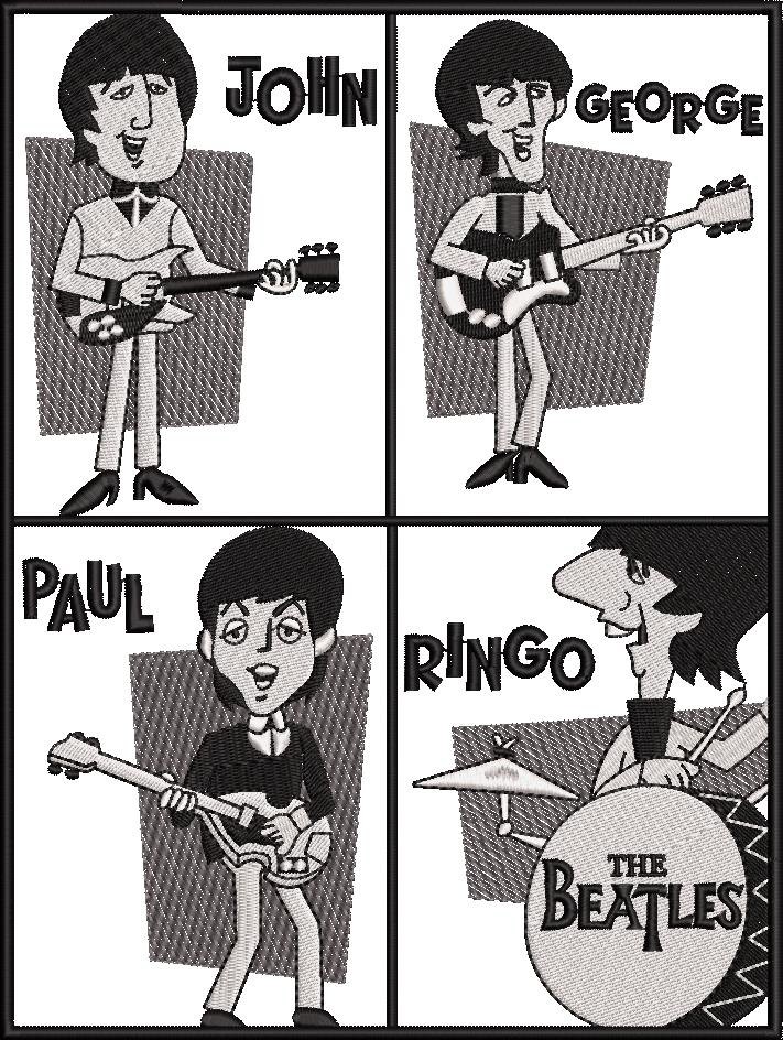 The Beatles - John Paul George And Ringo The Beatles - John Paul George And Ringo