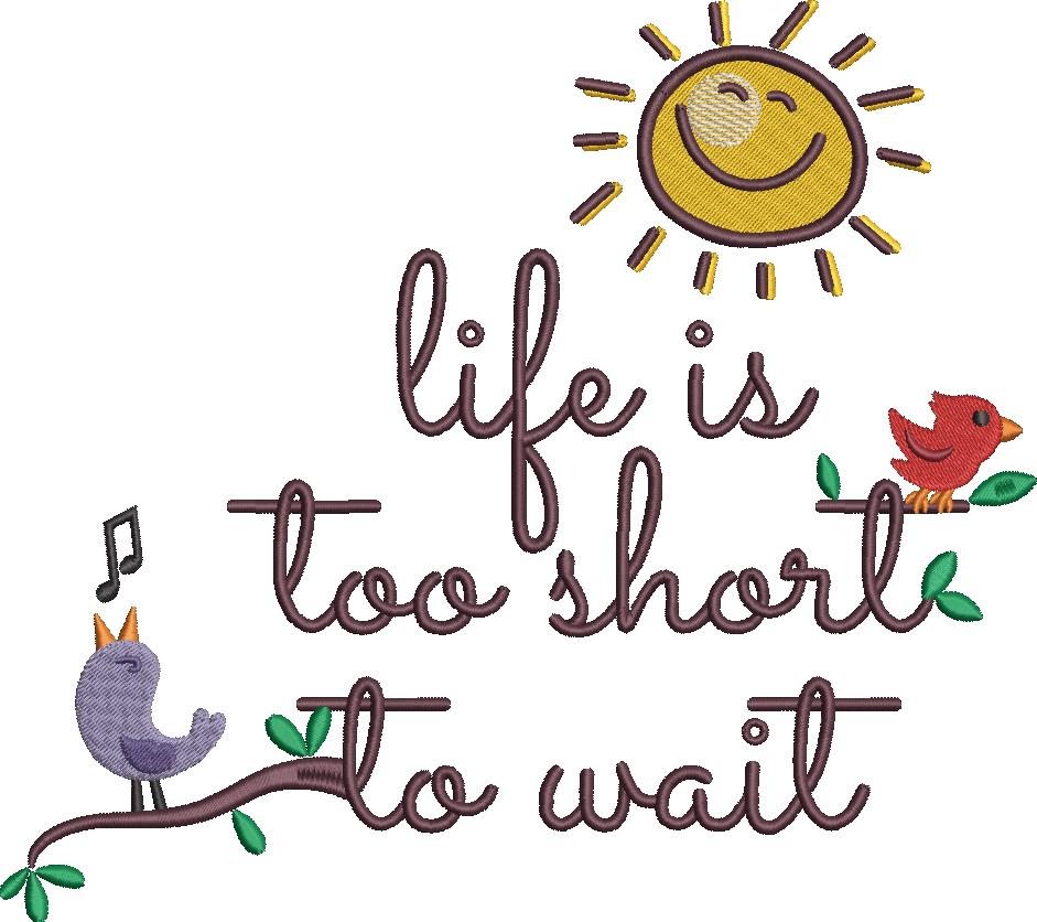Life Is Too Short Quote