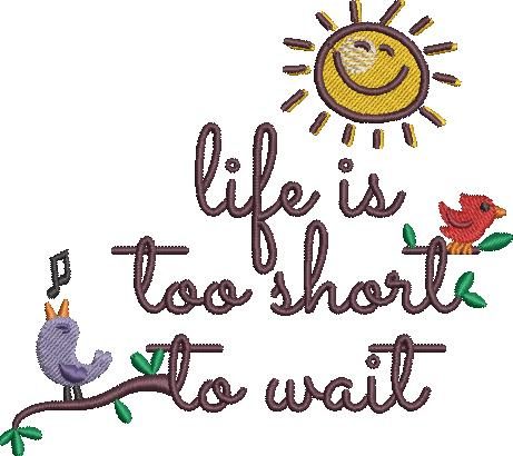 Life Is Too Short Quote