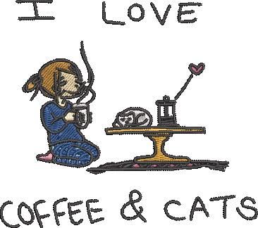 I Love Coffee and Cats I Love Coffee and Cats