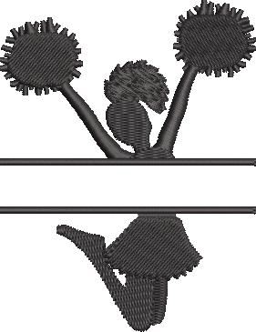 Cheerleader Silhouette Cheerleader Silhouette