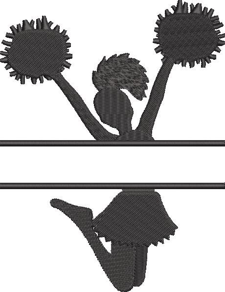Cheerleader Silhouette Cheerleader Silhouette