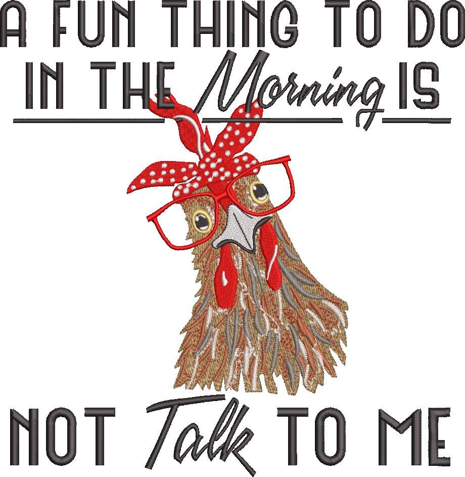 Not Talk To Me Chicken Funny Quote Not Talk To Me Chicken Funny Quote