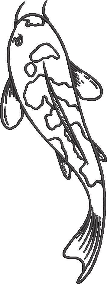 Fish Embroidery Design Fish Embroidery Design