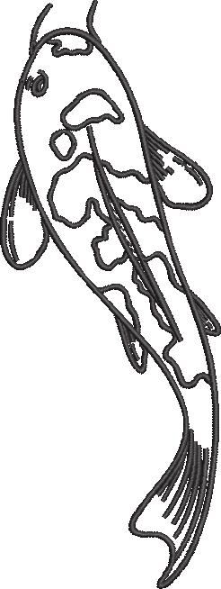 Fish Embroidery Design Fish Embroidery Design
