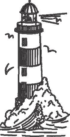 Lighthouse On Sea Lighthouse On Sea