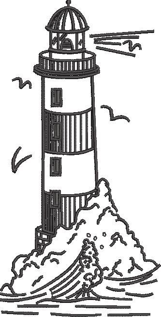 Lighthouse On Sea Lighthouse On Sea