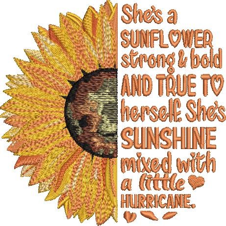 Sunflower Sunshine Quote