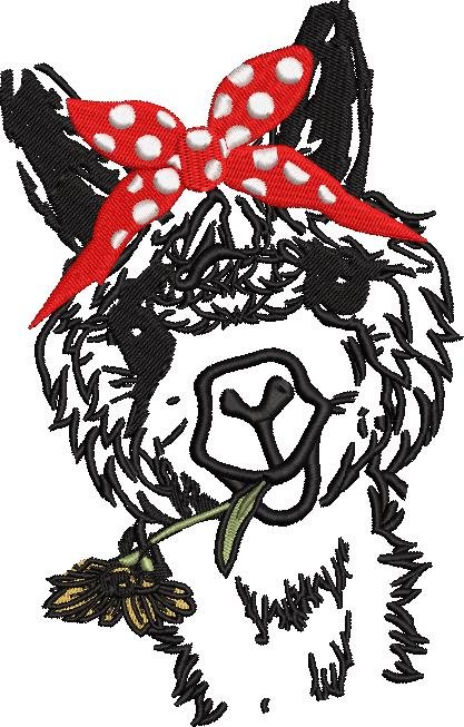 Cute Bandana Llama Cute Bandana Llama