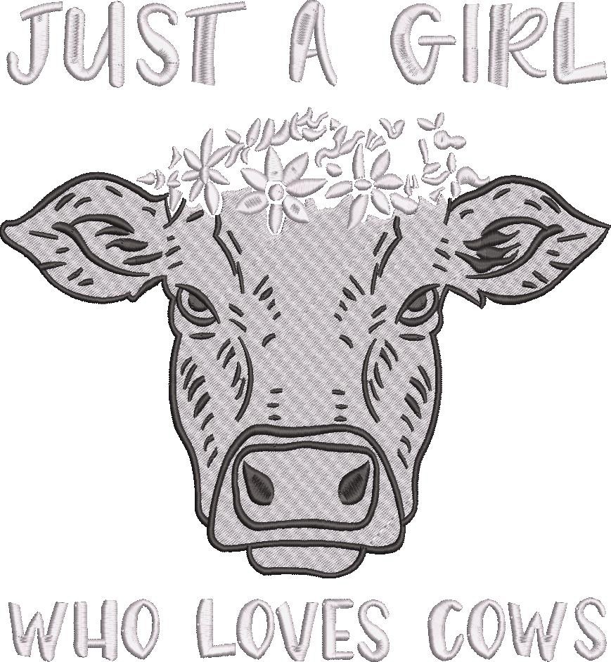 Girl Who Loves Cows Girl Who Loves Cows