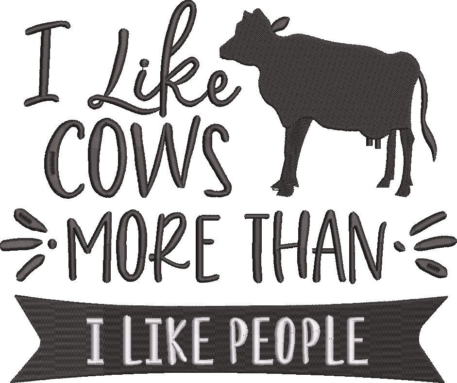I Like Cows More Than People Quote