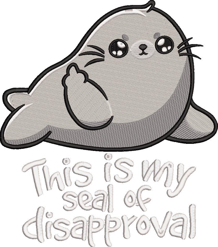 Funny Seal of Disapproval Funny Seal of Disapproval