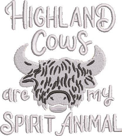 Highland Cows are my Spirit Animal Highland Cows are my Spirit Animal