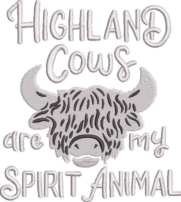 Highland Cows are my Spirit Animal Highland Cows are my Spirit Animal