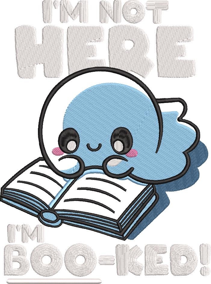 I'm Booked Cute Ghost I'm Booked Cute Ghost