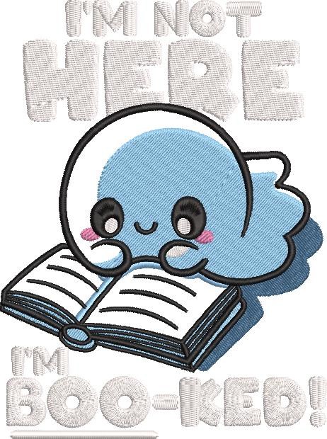 I'm Booked Cute Ghost I'm Booked Cute Ghost