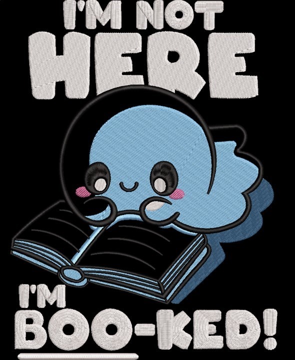 I'm Booked Cute Ghost I'm Booked Cute Ghost