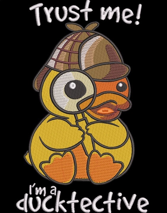 Cute Ducktective