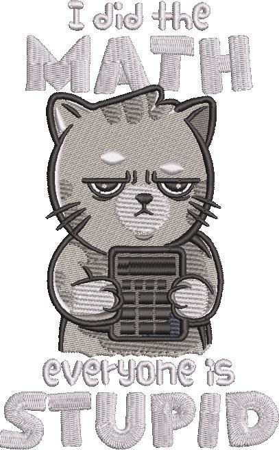 Everyone Is Stupid Funny Cat Quote Everyone Is Stupid Funny Cat Quote