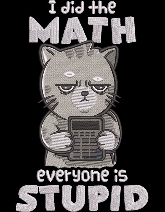 Everyone Is Stupid Funny Cat Quote Everyone Is Stupid Funny Cat Quote
