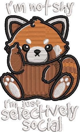 Selectively Social Red Panda Selectively Social Red Panda