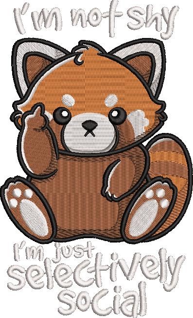 Selectively Social Red Panda Selectively Social Red Panda