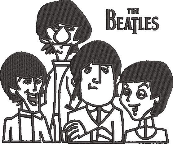 The Beatles Cartoon Art The Beatles Cartoon Art