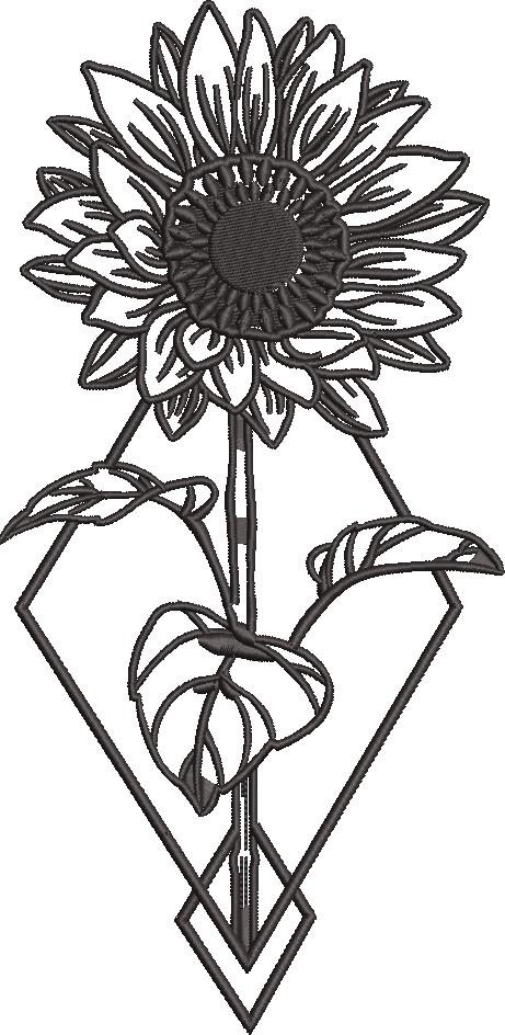Sunflower Crystal Art Sunflower Crystal Art