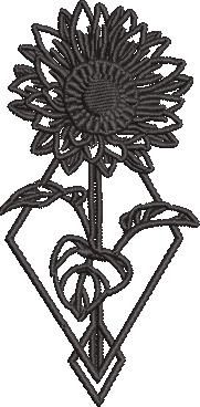 Sunflower Crystal Art Sunflower Crystal Art
