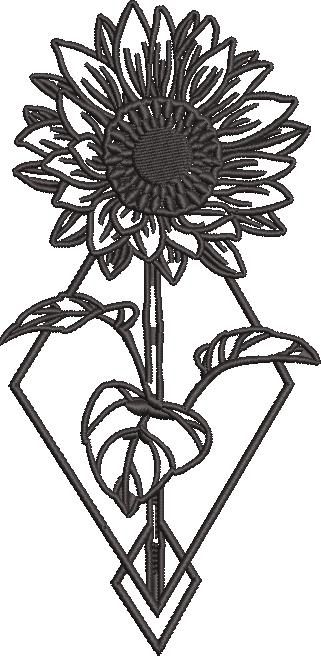 Sunflower Crystal Art Sunflower Crystal Art