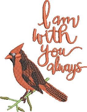 I Am With You Always Cardinal Quote I Am With You Always Cardinal Quote