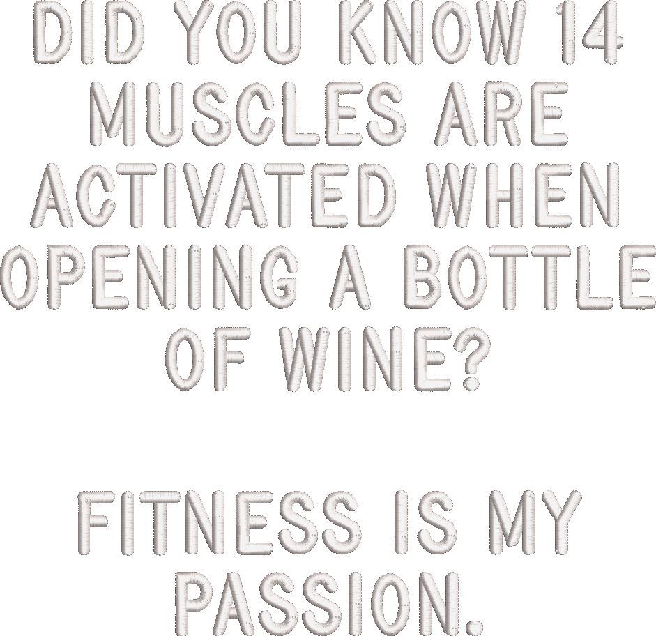 Fitness Is My Passion Funny Saying Fitness Is My Passion Funny Saying