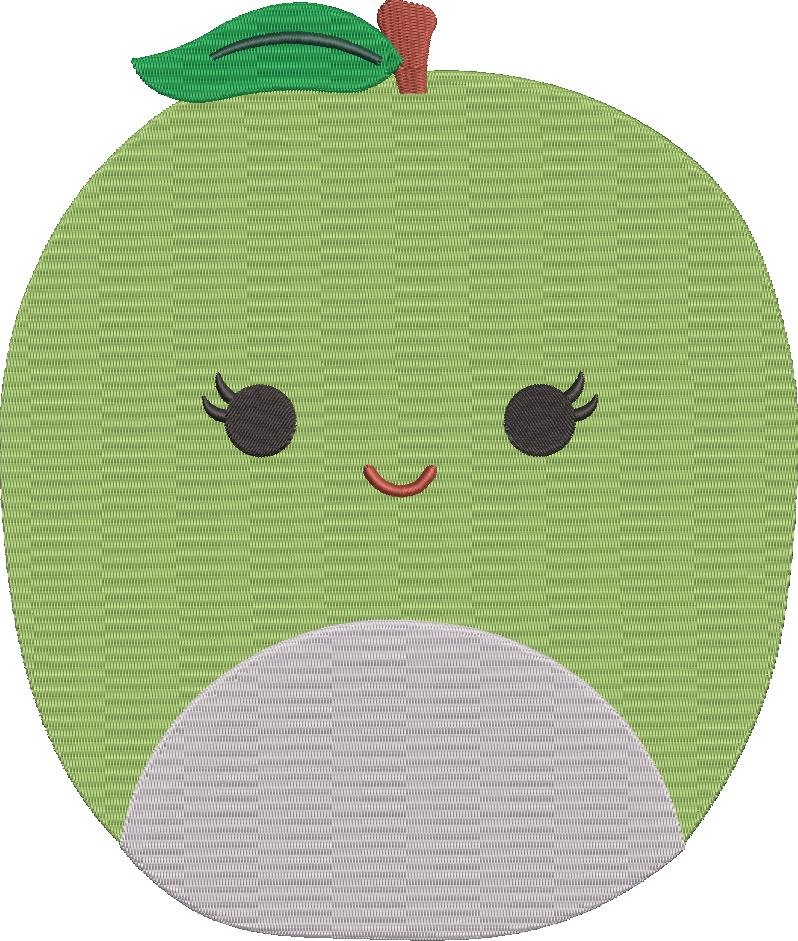 Green Apple Plush Toy Green Apple Plush Toy