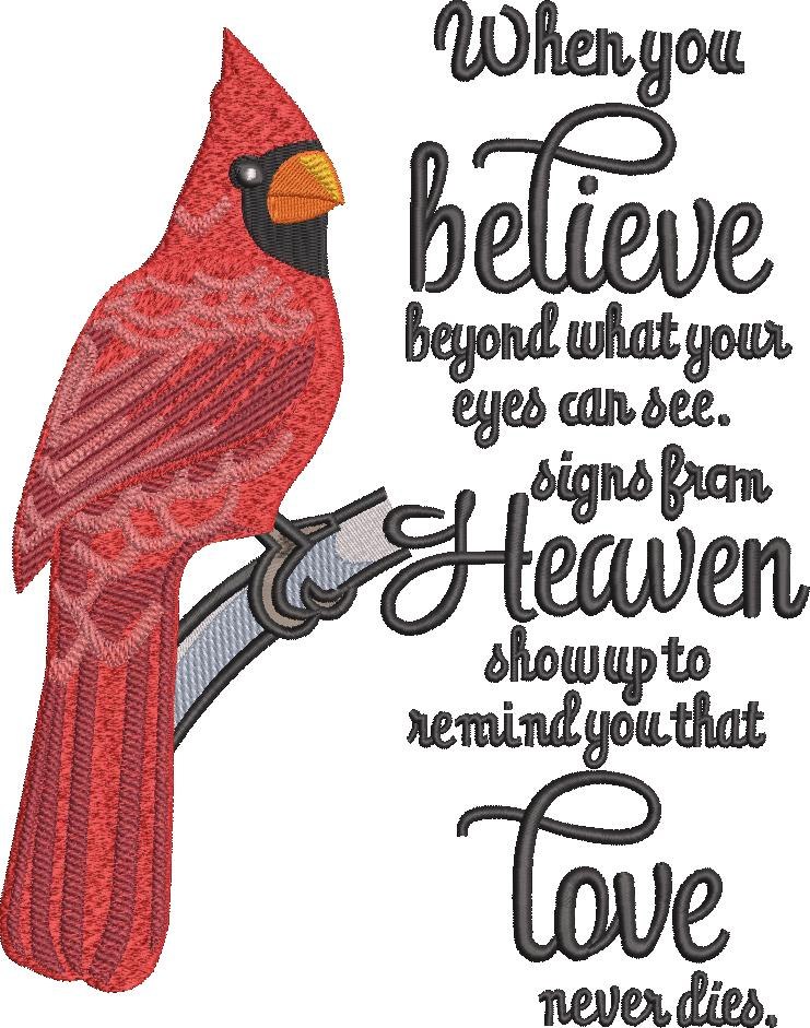 Love Never Dies Cardinal Quote Love Never Dies Cardinal Quote